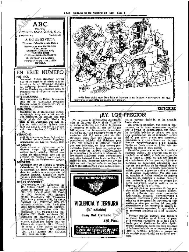 ABC SEVILLA 21-08-1982 página 8