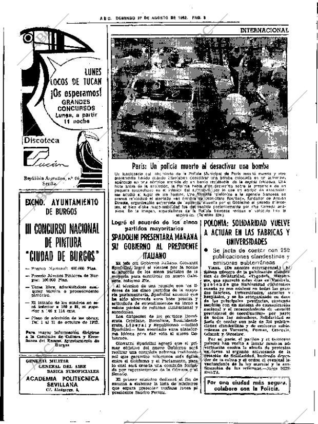 ABC SEVILLA 22-08-1982 página 16