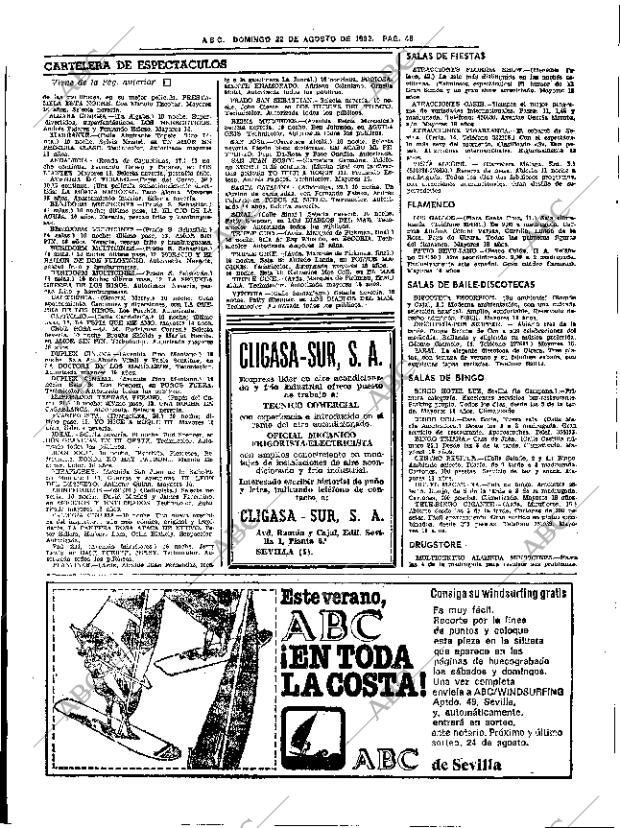 ABC SEVILLA 22-08-1982 página 54