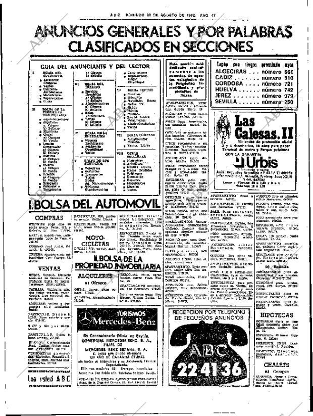 ABC SEVILLA 22-08-1982 página 55