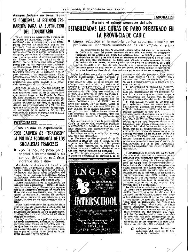 ABC SEVILLA 24-08-1982 página 21