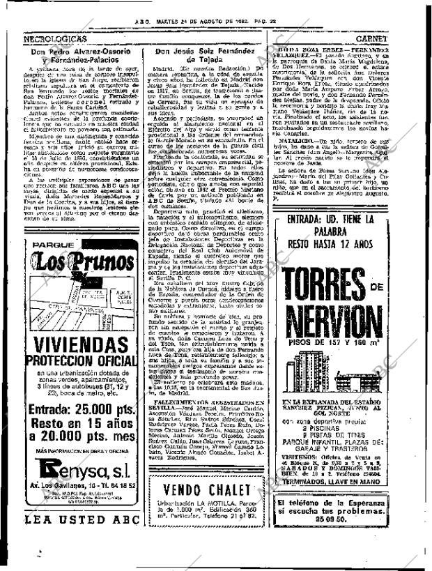 ABC SEVILLA 24-08-1982 página 30