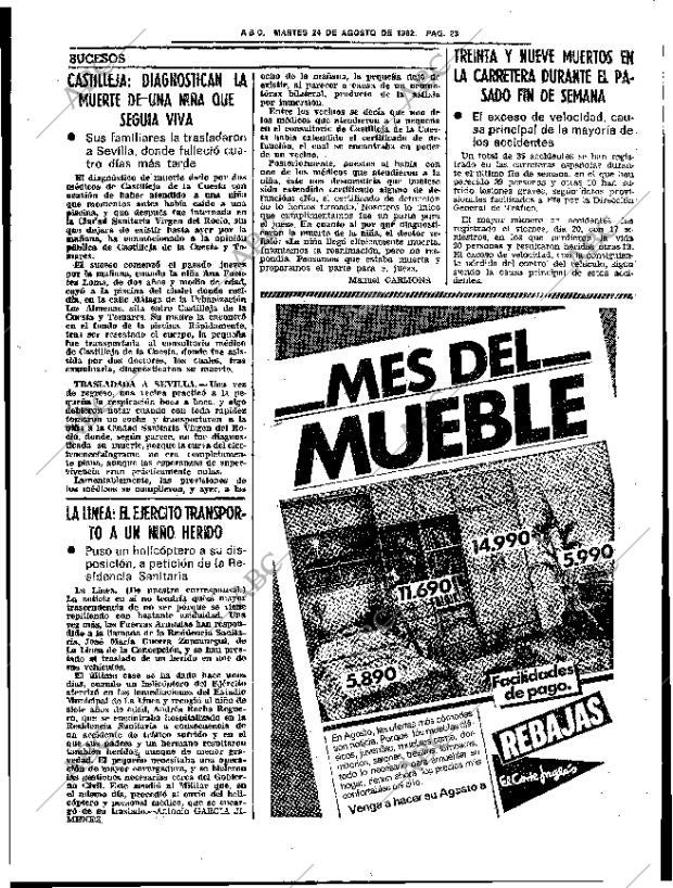 ABC SEVILLA 24-08-1982 página 31