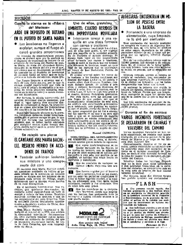 ABC SEVILLA 24-08-1982 página 32