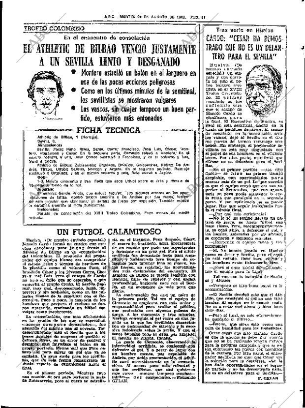 ABC SEVILLA 24-08-1982 página 39
