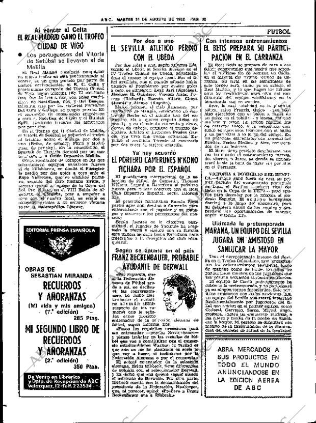 ABC SEVILLA 24-08-1982 página 40