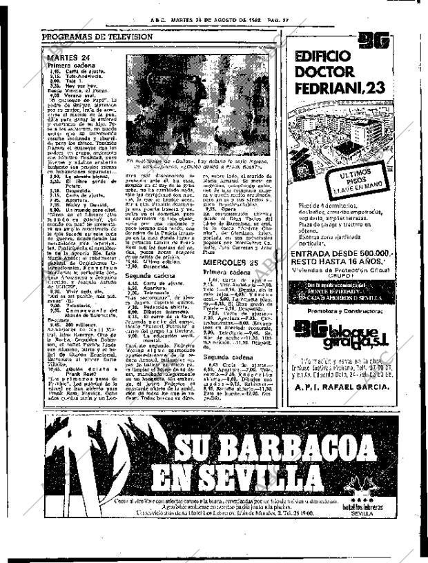 ABC SEVILLA 24-08-1982 página 45