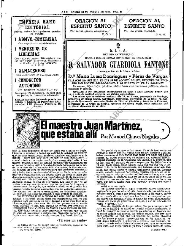 ABC SEVILLA 24-08-1982 página 56