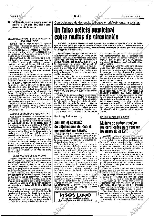 ABC MADRID 25-08-1982 página 26