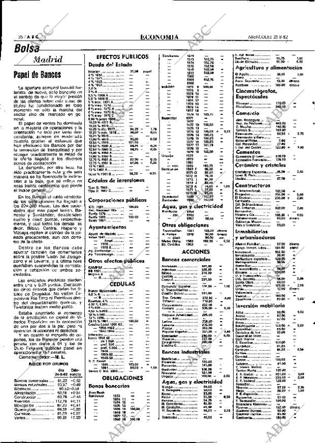 ABC MADRID 25-08-1982 página 36