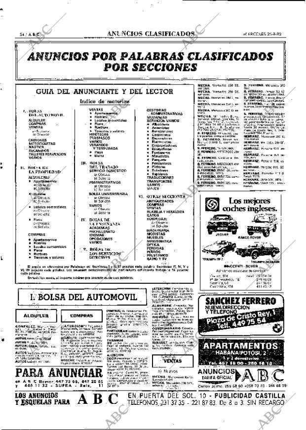 ABC MADRID 25-08-1982 página 54