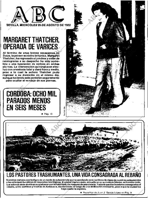 ABC SEVILLA 25-08-1982 página 1