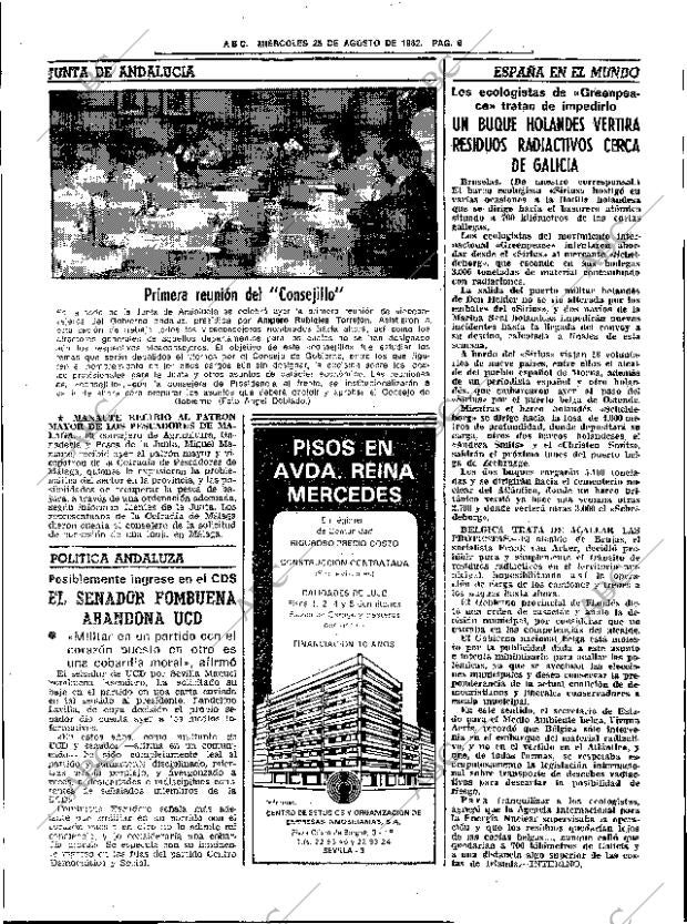 ABC SEVILLA 25-08-1982 página 12