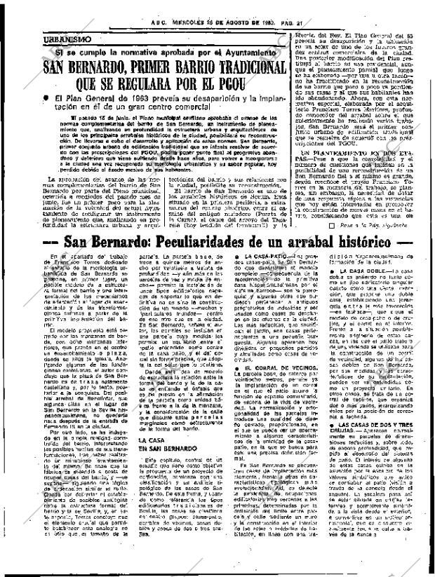 ABC SEVILLA 25-08-1982 página 27