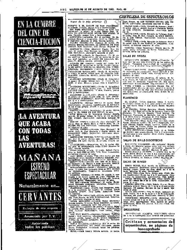 ABC SEVILLA 25-08-1982 página 46