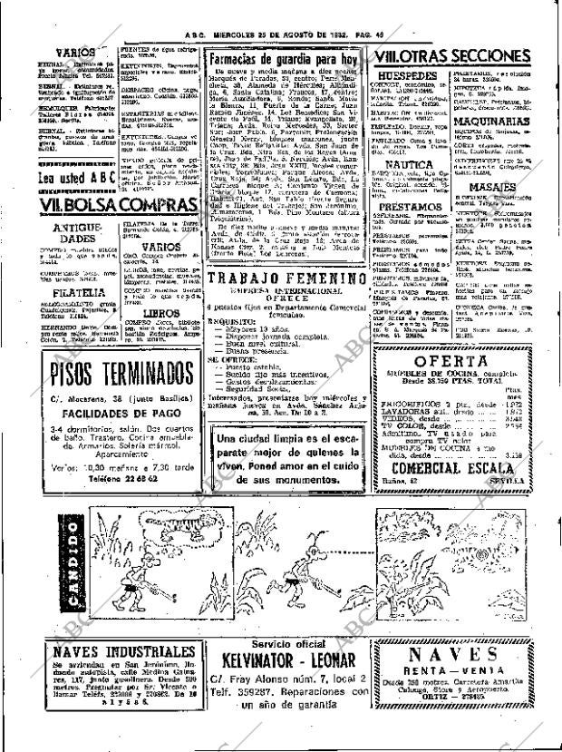 ABC SEVILLA 25-08-1982 página 51