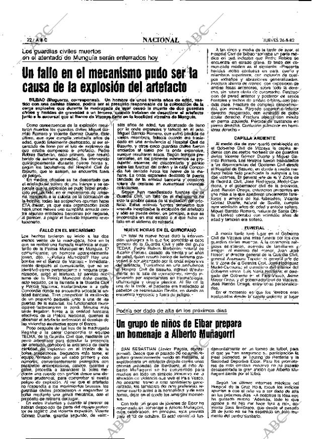 ABC MADRID 26-08-1982 página 22