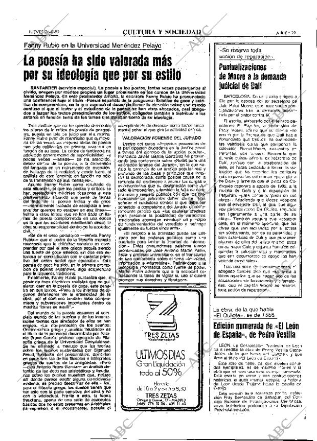 ABC MADRID 26-08-1982 página 29