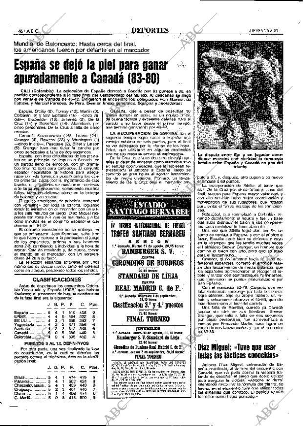 ABC MADRID 26-08-1982 página 46