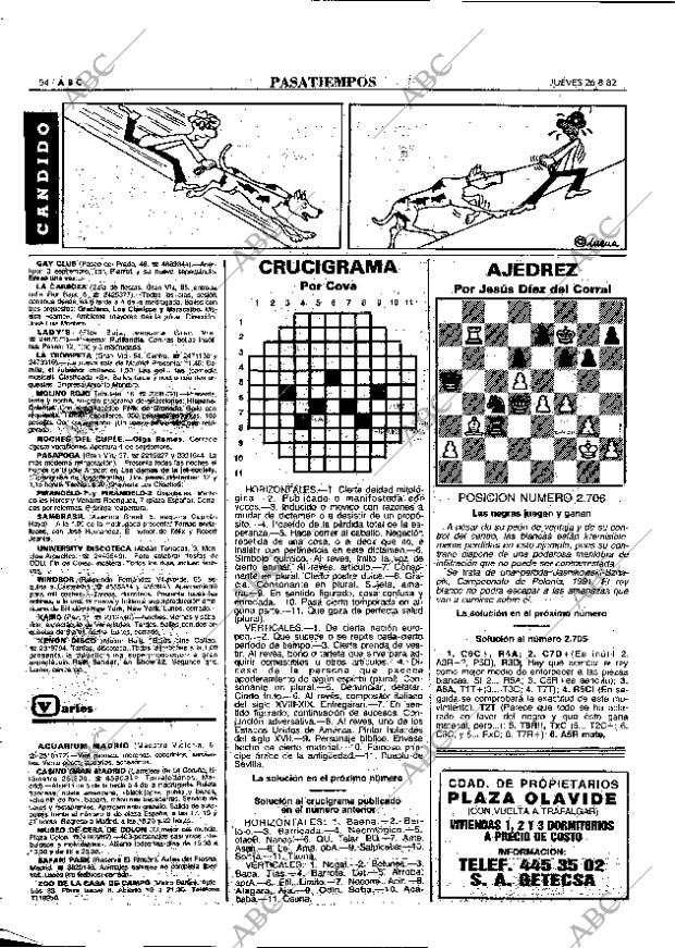ABC MADRID 26-08-1982 página 54
