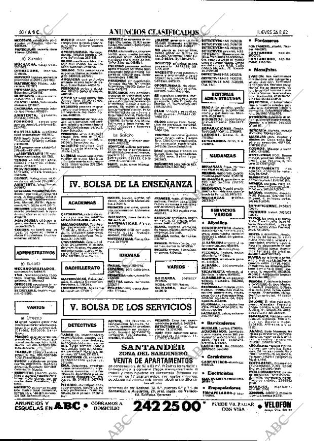 ABC MADRID 26-08-1982 página 60