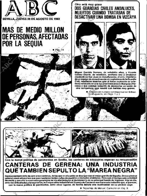ABC SEVILLA 26-08-1982 página 1