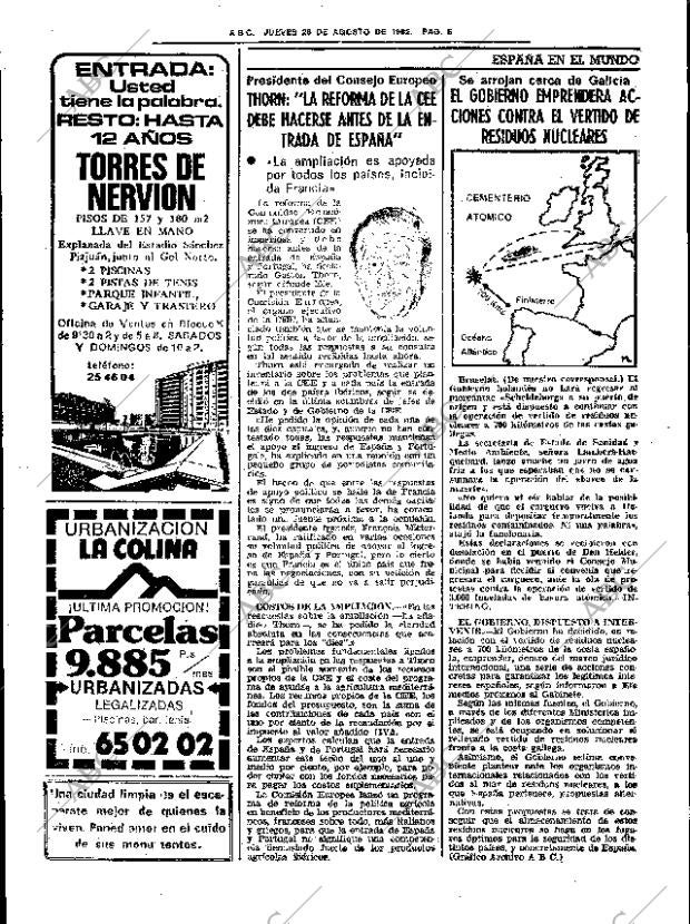 ABC SEVILLA 26-08-1982 página 16