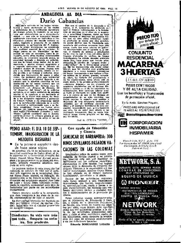 ABC SEVILLA 26-08-1982 página 19