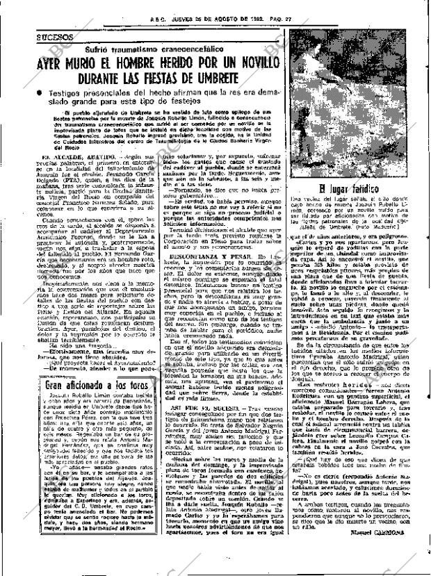 ABC SEVILLA 26-08-1982 página 35