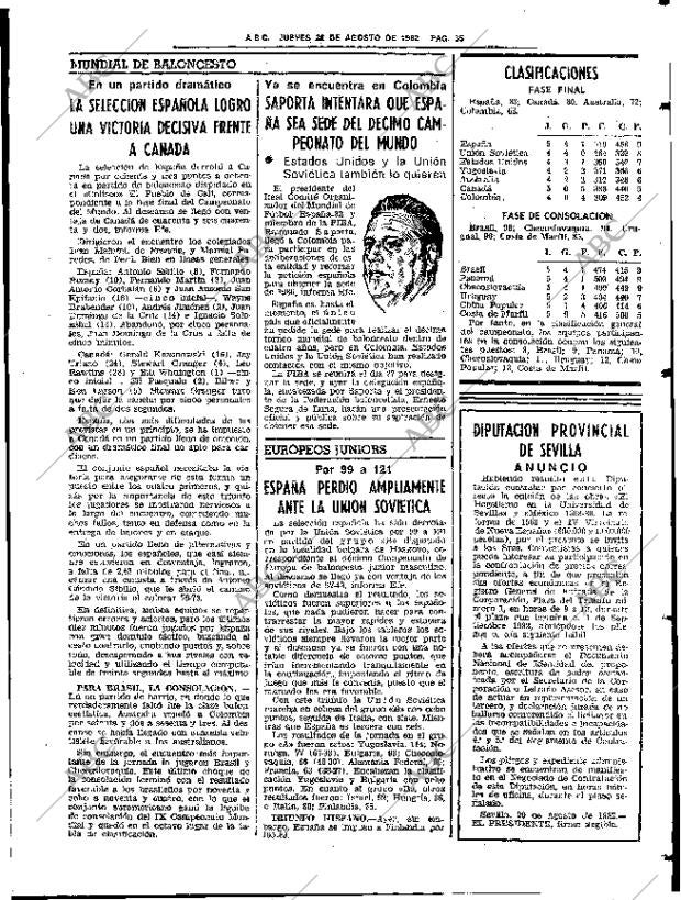 ABC SEVILLA 26-08-1982 página 43