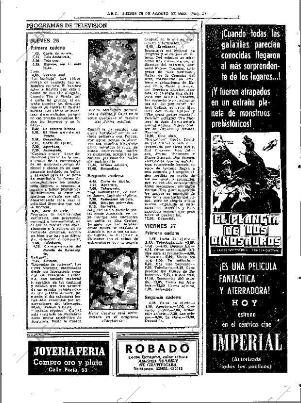 ABC SEVILLA 26-08-1982 página 45