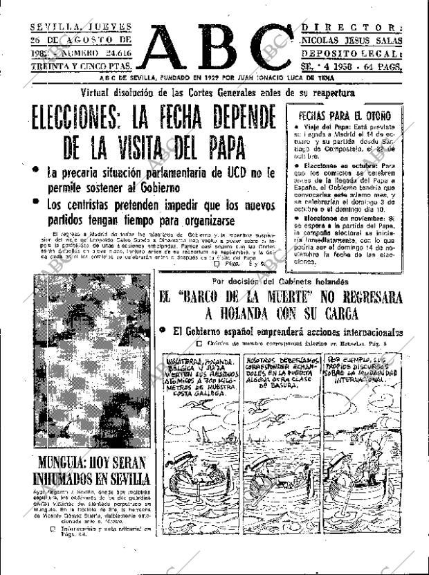 ABC SEVILLA 26-08-1982 página 9