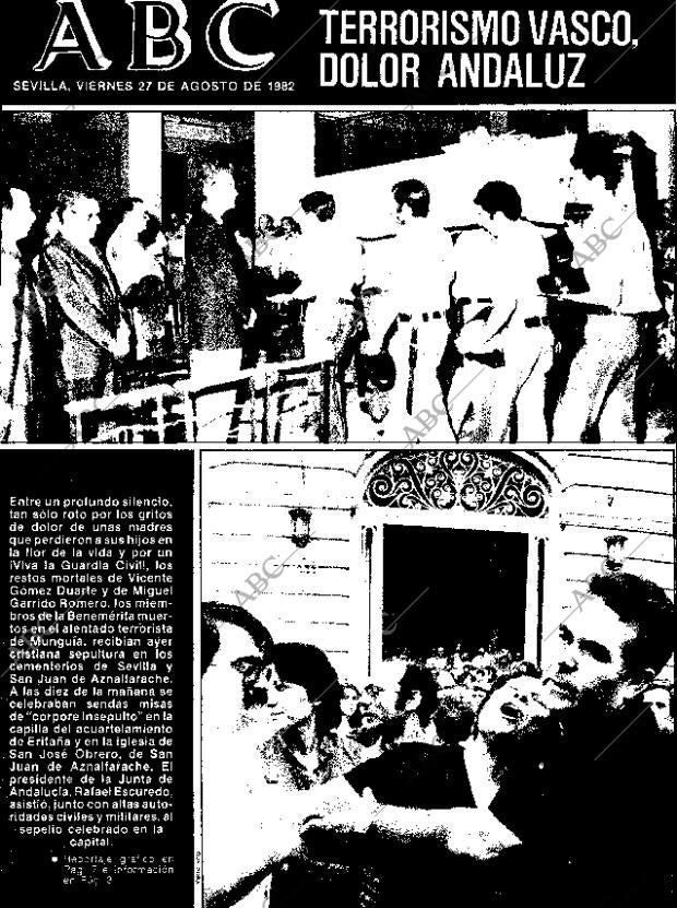 ABC SEVILLA 27-08-1982 página 1