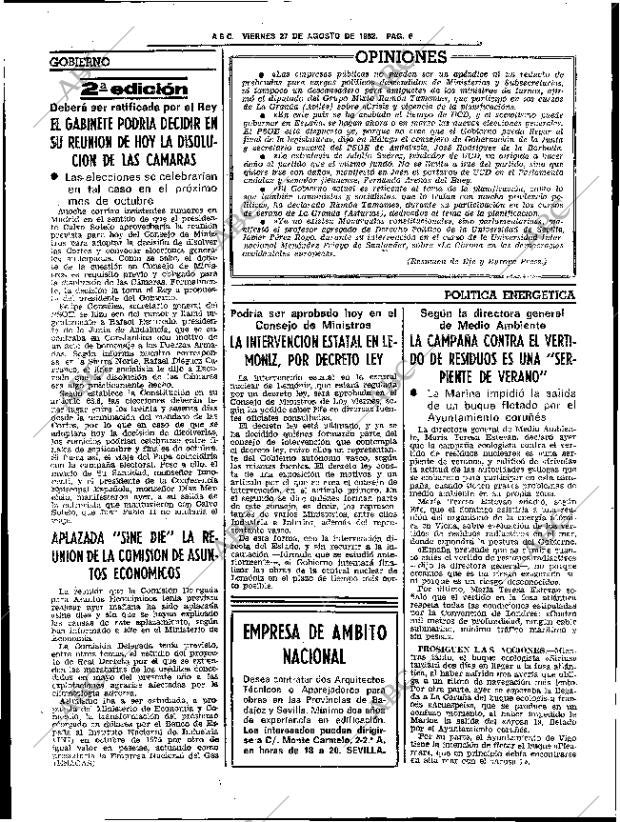 ABC SEVILLA 27-08-1982 página 16