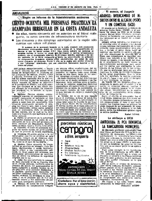 ABC SEVILLA 27-08-1982 página 21