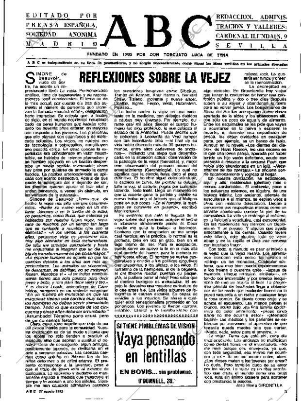 ABC SEVILLA 27-08-1982 página 3
