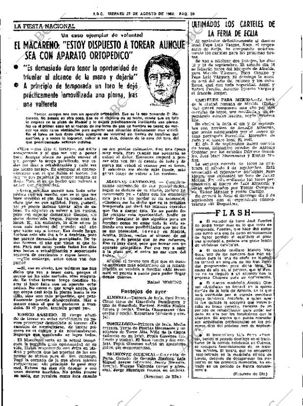 ABC SEVILLA 27-08-1982 página 40