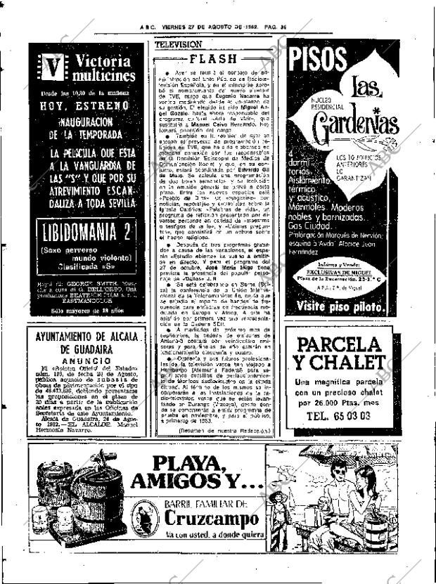 ABC SEVILLA 27-08-1982 página 46