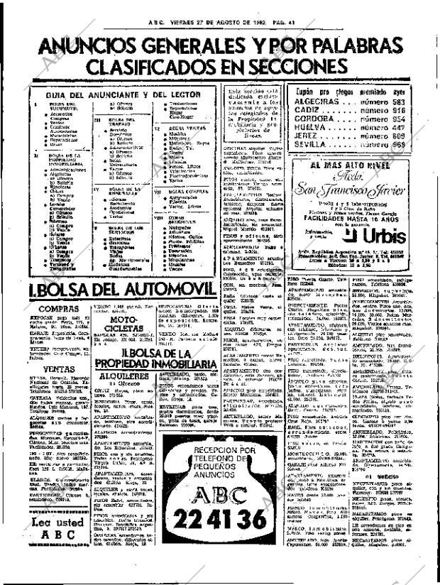 ABC SEVILLA 27-08-1982 página 51