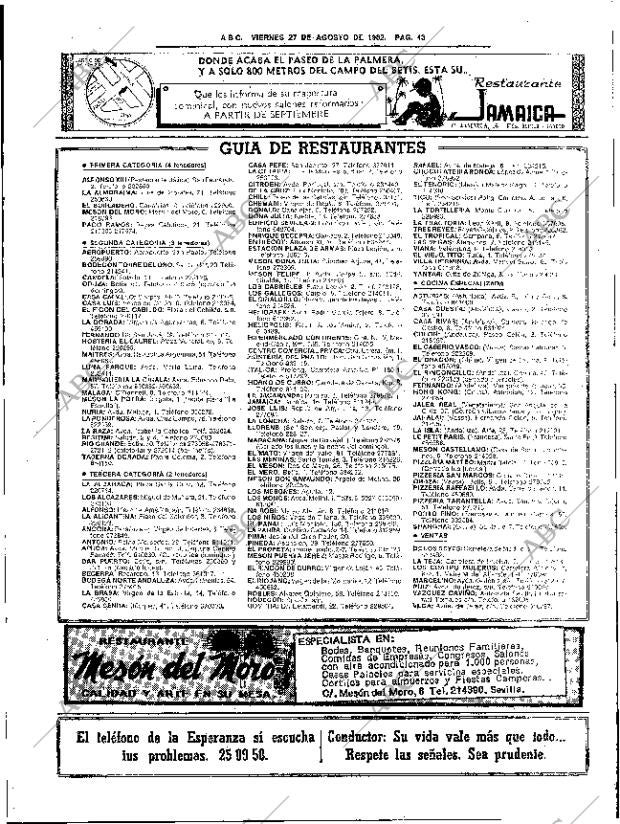 ABC SEVILLA 27-08-1982 página 53