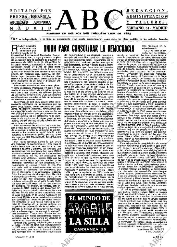 ABC MADRID 28-08-1982 página 3