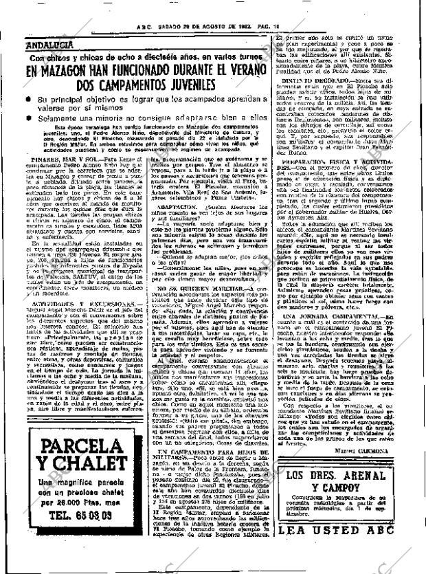ABC SEVILLA 28-08-1982 página 20