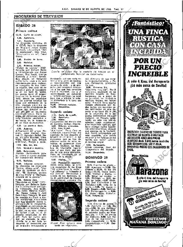 ABC SEVILLA 28-08-1982 página 43