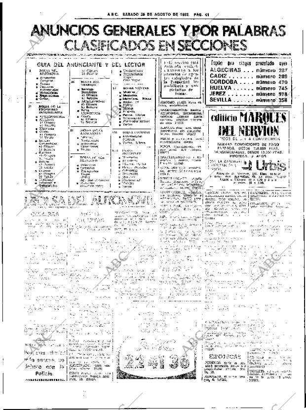 ABC SEVILLA 28-08-1982 página 47