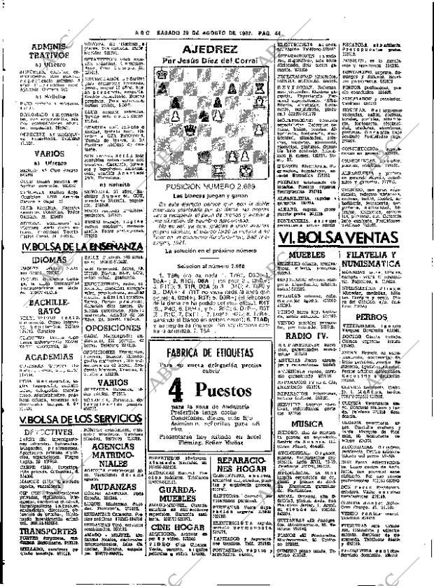 ABC SEVILLA 28-08-1982 página 50