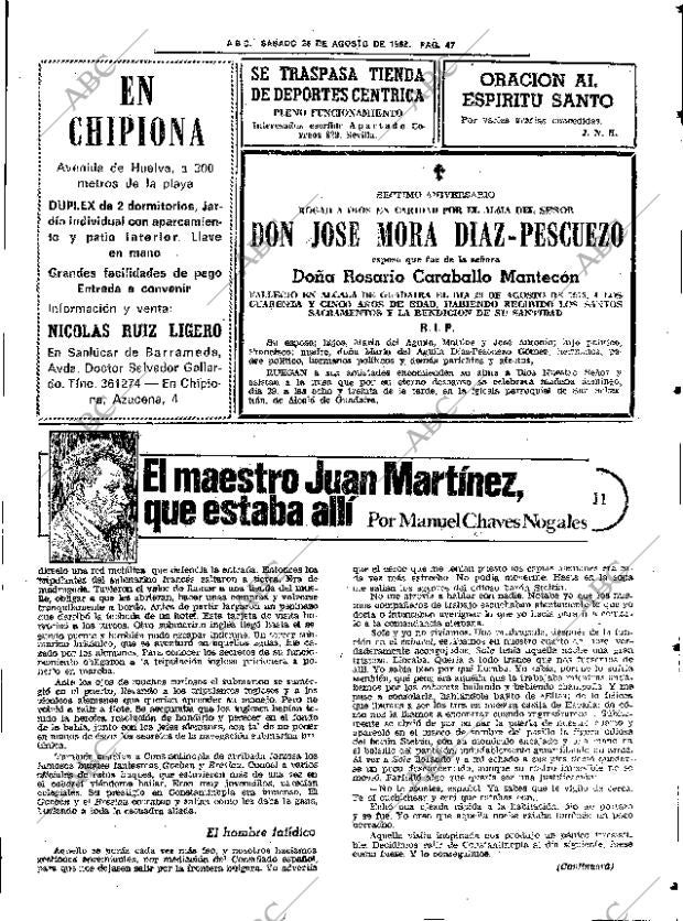 ABC SEVILLA 28-08-1982 página 53