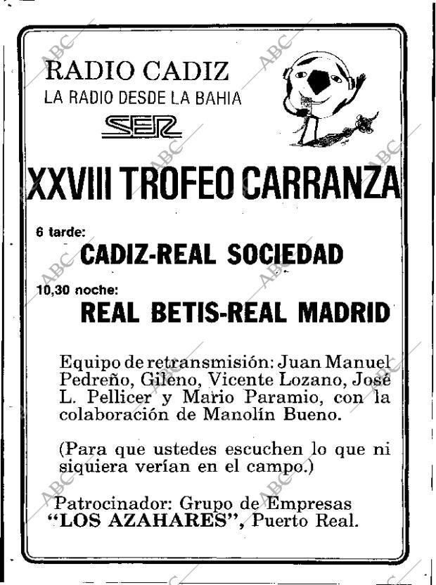 ABC SEVILLA 28-08-1982 página 60