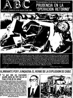 ABC SEVILLA 29-08-1982 página 1