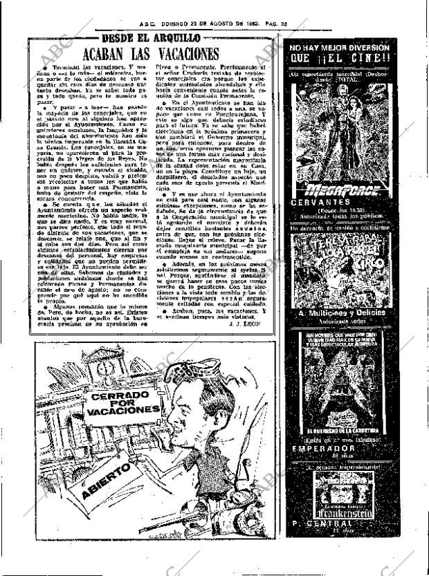 ABC SEVILLA 29-08-1982 página 31