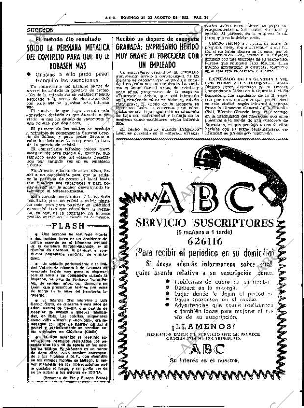ABC SEVILLA 29-08-1982 página 43